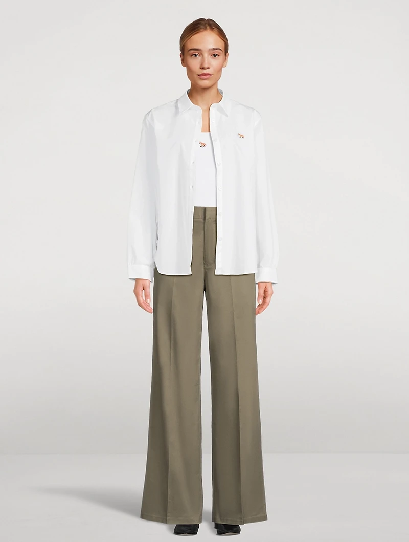 Baby Fox Poplin Shirt