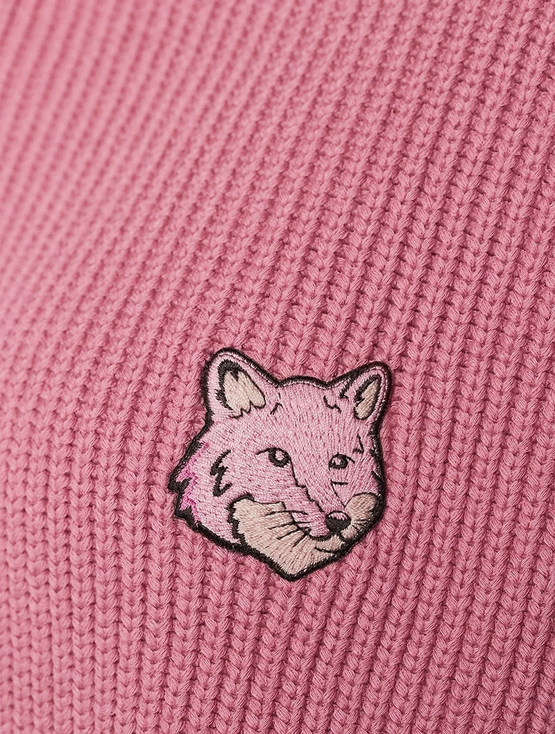 Bold Fox Head Half-Zip Sweater
