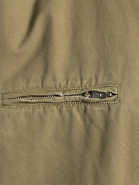 Distressed Cotton Sports Jacket