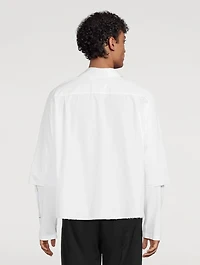 Double-Sleeve Layered Shirt
