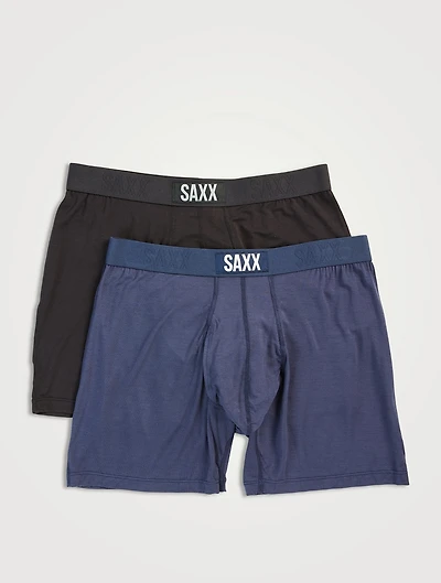Two-Pack Ultra Super Soft Boxer Briefs