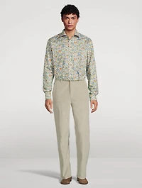 Contemporary Fit Floral Print Shirt