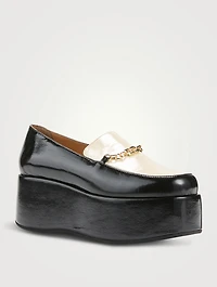 Patent Platform Loafers