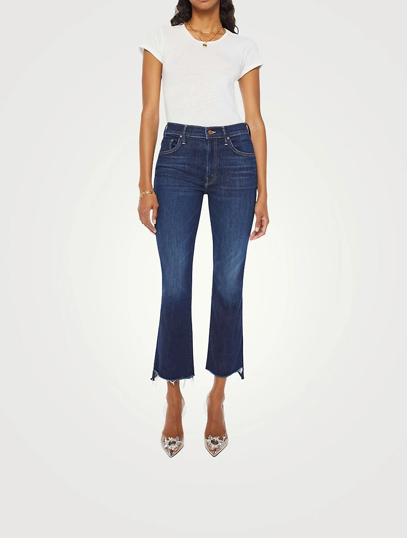 The Insider Bootcut Cropped Jeans