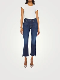 The Insider Bootcut Cropped Jeans