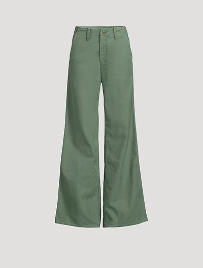 The Major Flare-Leg Trousers