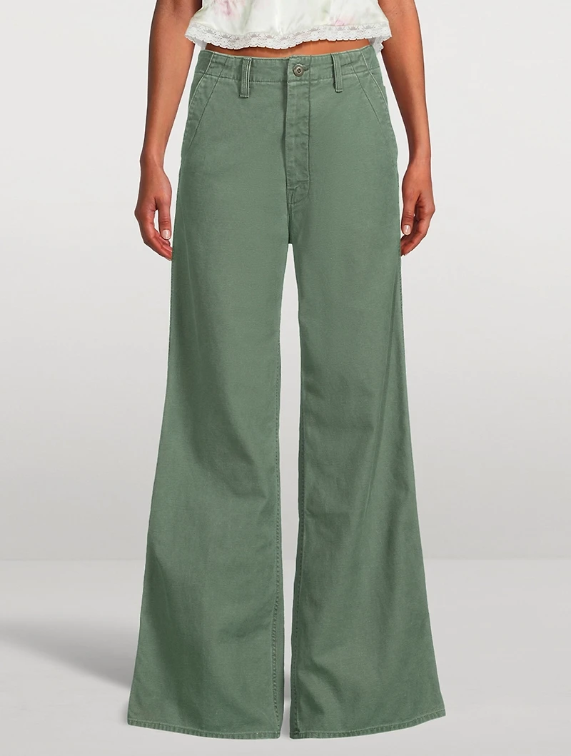 The Major Flare-Leg Trousers
