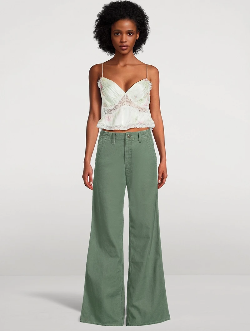 The Major Flare-Leg Trousers