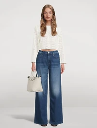 The Spinner Wide-Leg Jeans