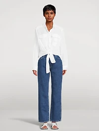Demie Straight-Leg Jeans