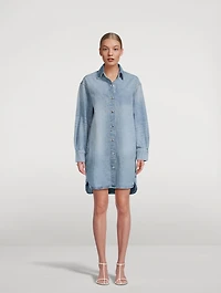 Faye Denim Shirt Dress