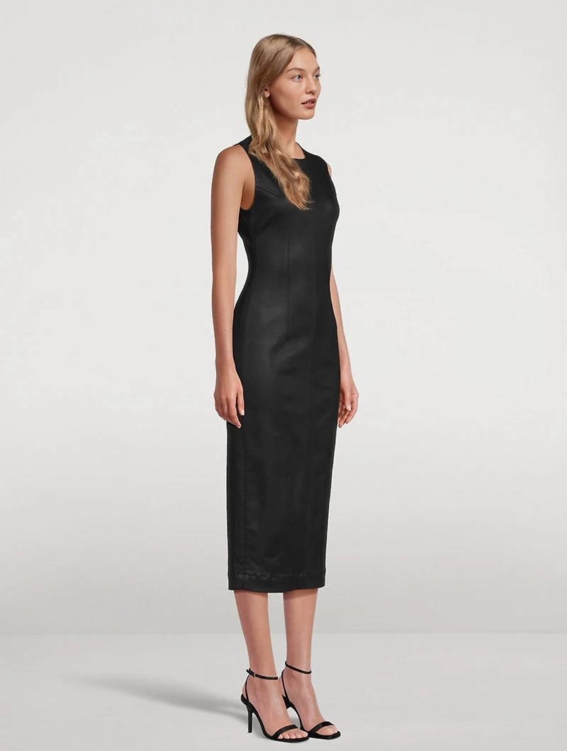 Esme Denim Midi Dress
