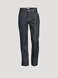 Mid-Rise Slim Jeans