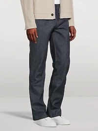 Mid-Rise Slim Jeans