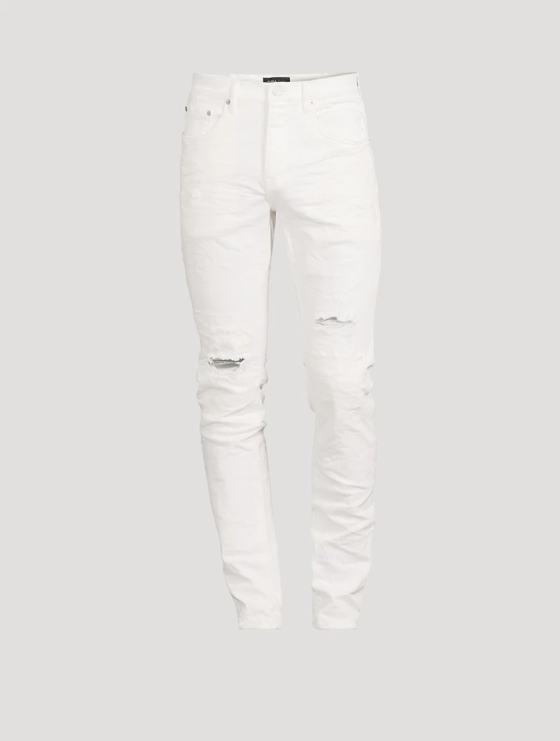 P001 Stretch Skinny Low-Rise Jeans