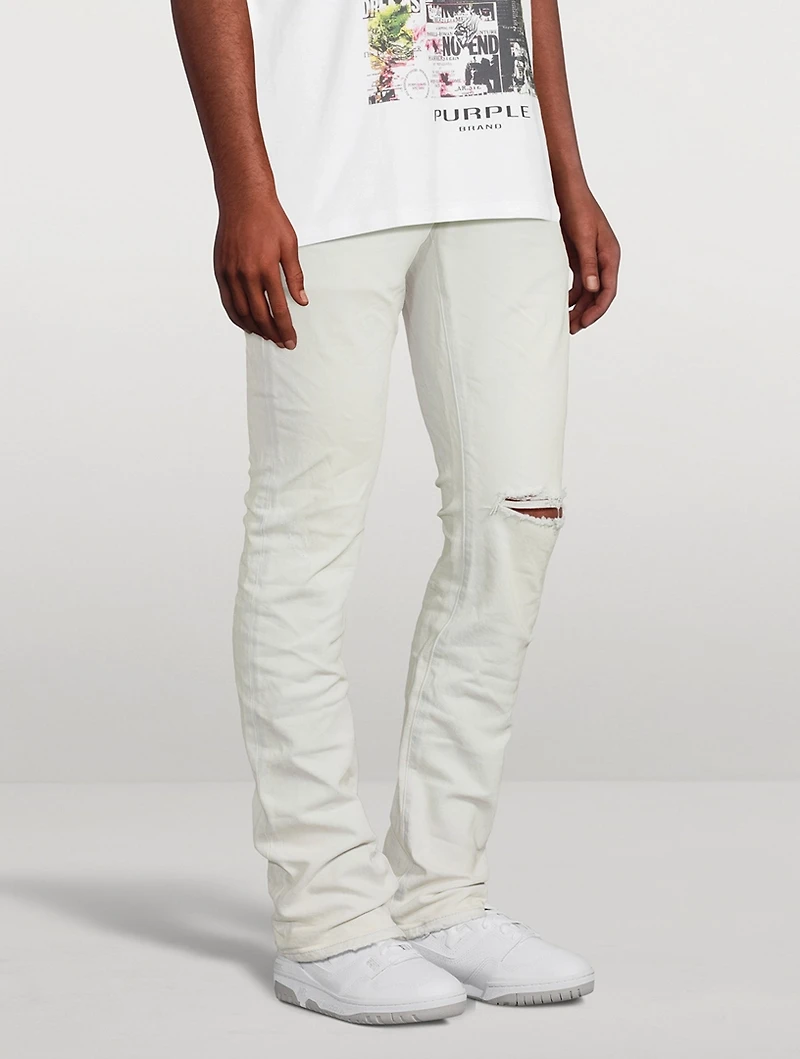 P001 Stretch Skinny Low-Rise Jeans