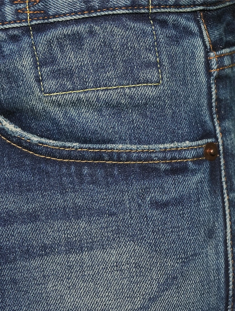 Romeo Straight-Leg Cropped Jeans