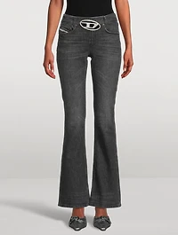 1969 D-Ebbey Cut-Out Flare Jeans