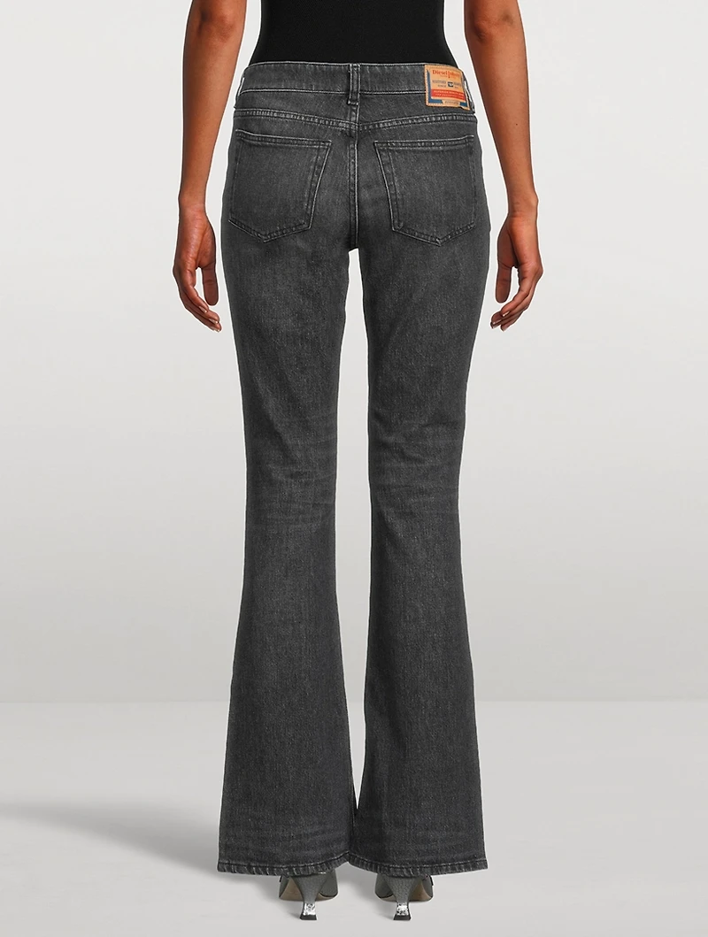 1969 D-Ebbey Cut-Out Flare Jeans