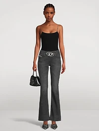 1969 D-Ebbey Cut-Out Flare Jeans