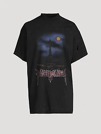 Paris Moon Oversized T-Shirt