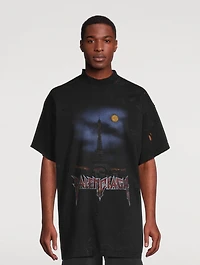 Paris Moon Oversized T-Shirt