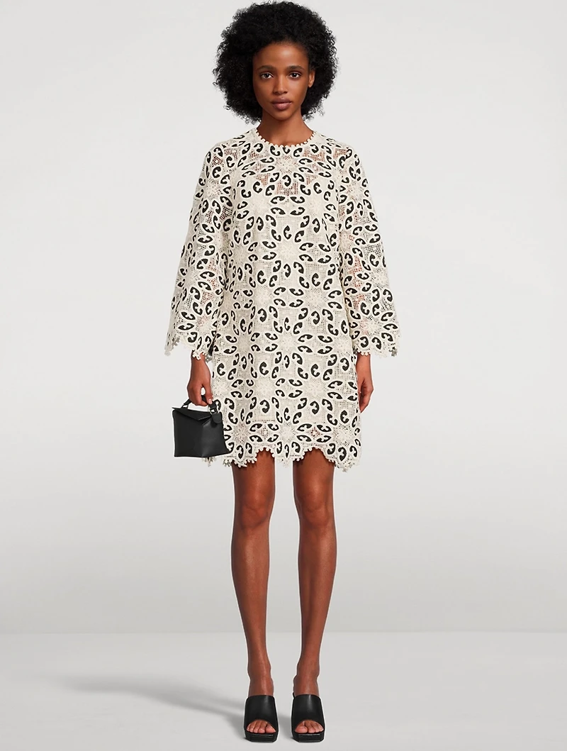 Ottie Lace Mini Dress