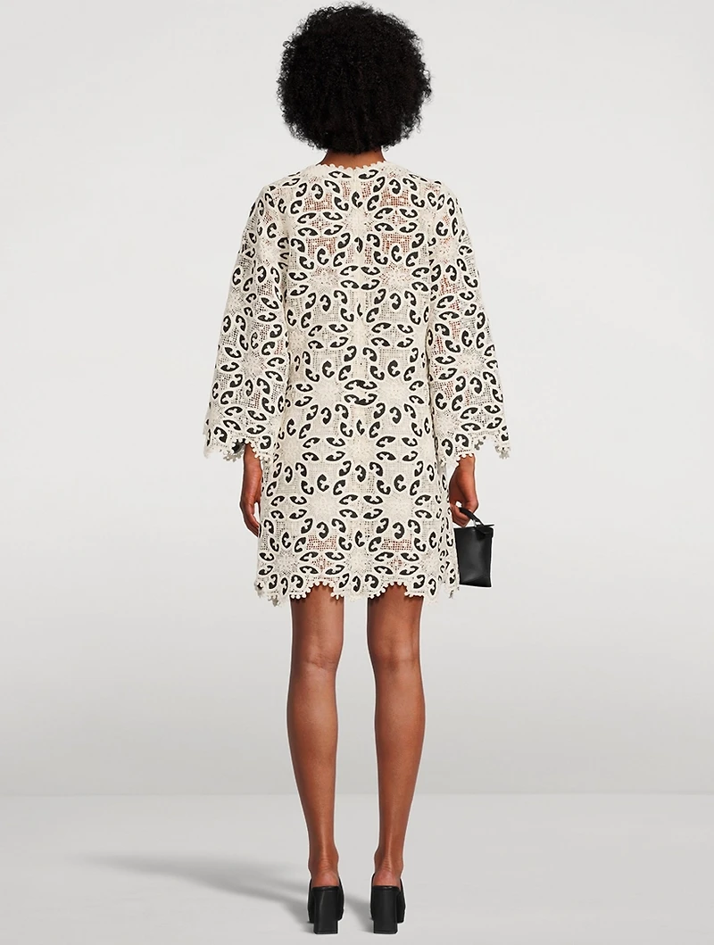 Ottie Lace Mini Dress