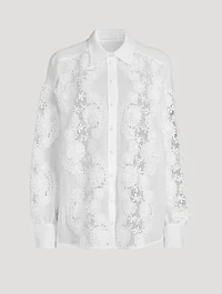 Halliday Floral Lace Shirt