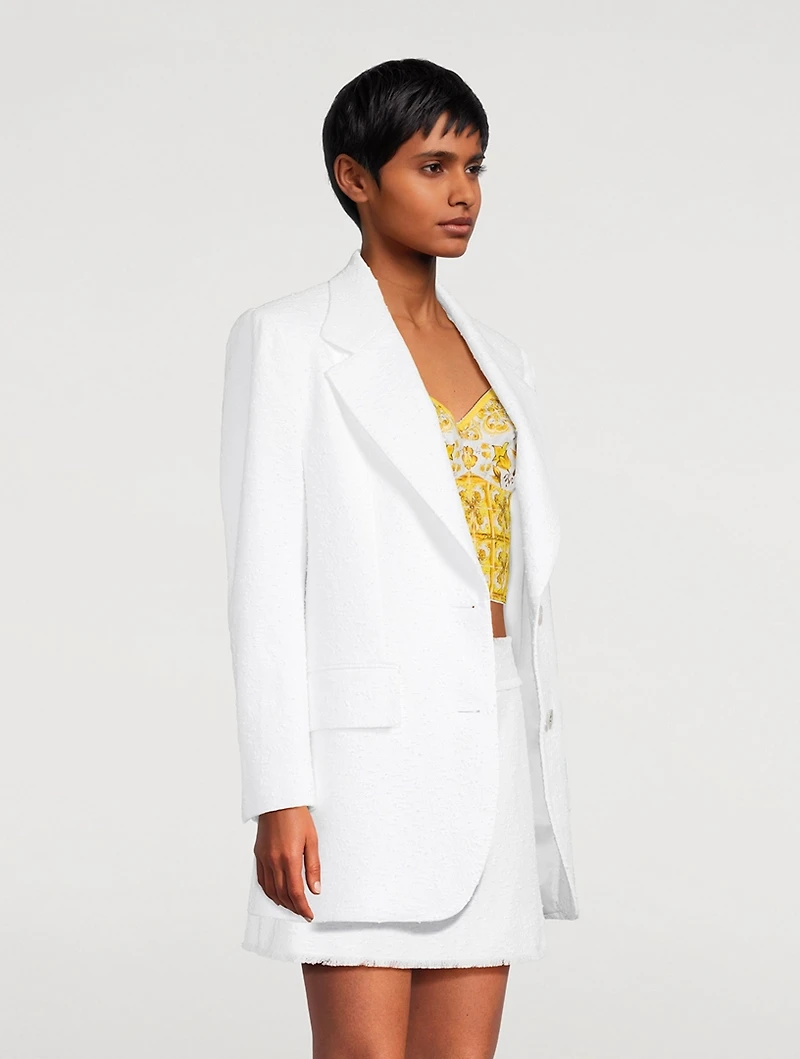 Raschel Tweed Blazer