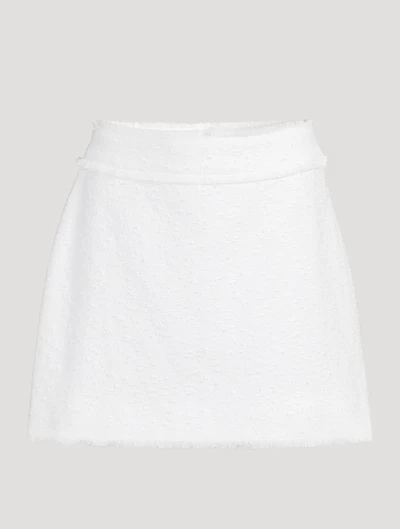 Raschel Tweed Mini Skirt