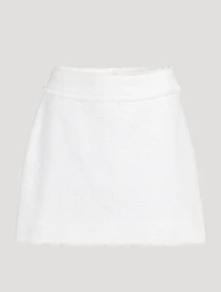 Raschel Tweed Mini Skirt