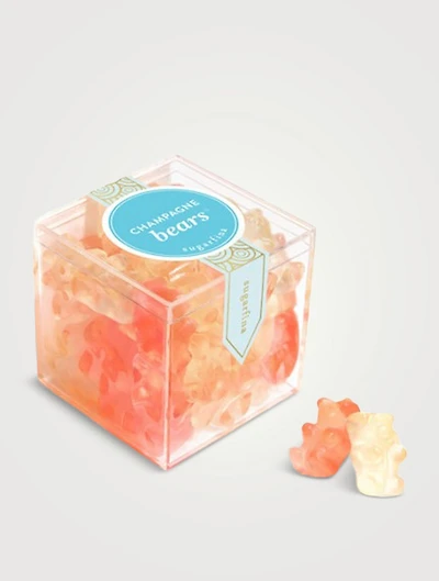 Large Champagne Bears Candy Cube