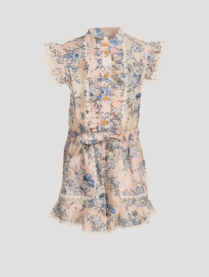 Halliday Frilled Playsuit