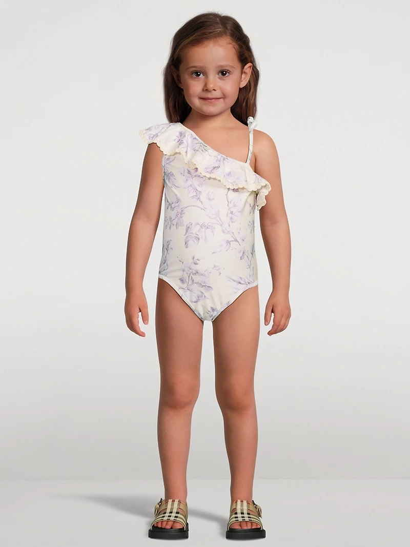Halliday One-Piece Swimsuit Floral Print