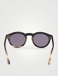 Round Horn Sunglasses
