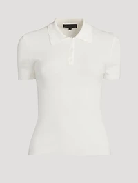 Solana Cotton Polo Sweater