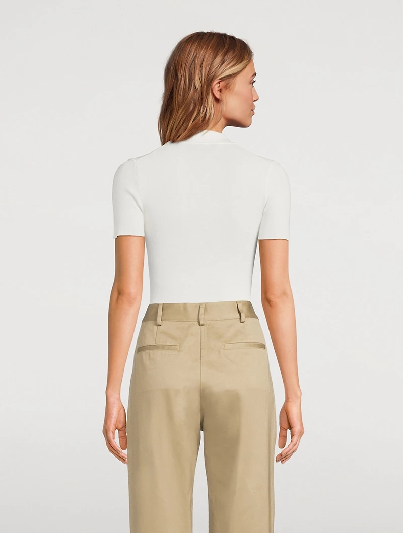 Solana Cotton Polo Sweater
