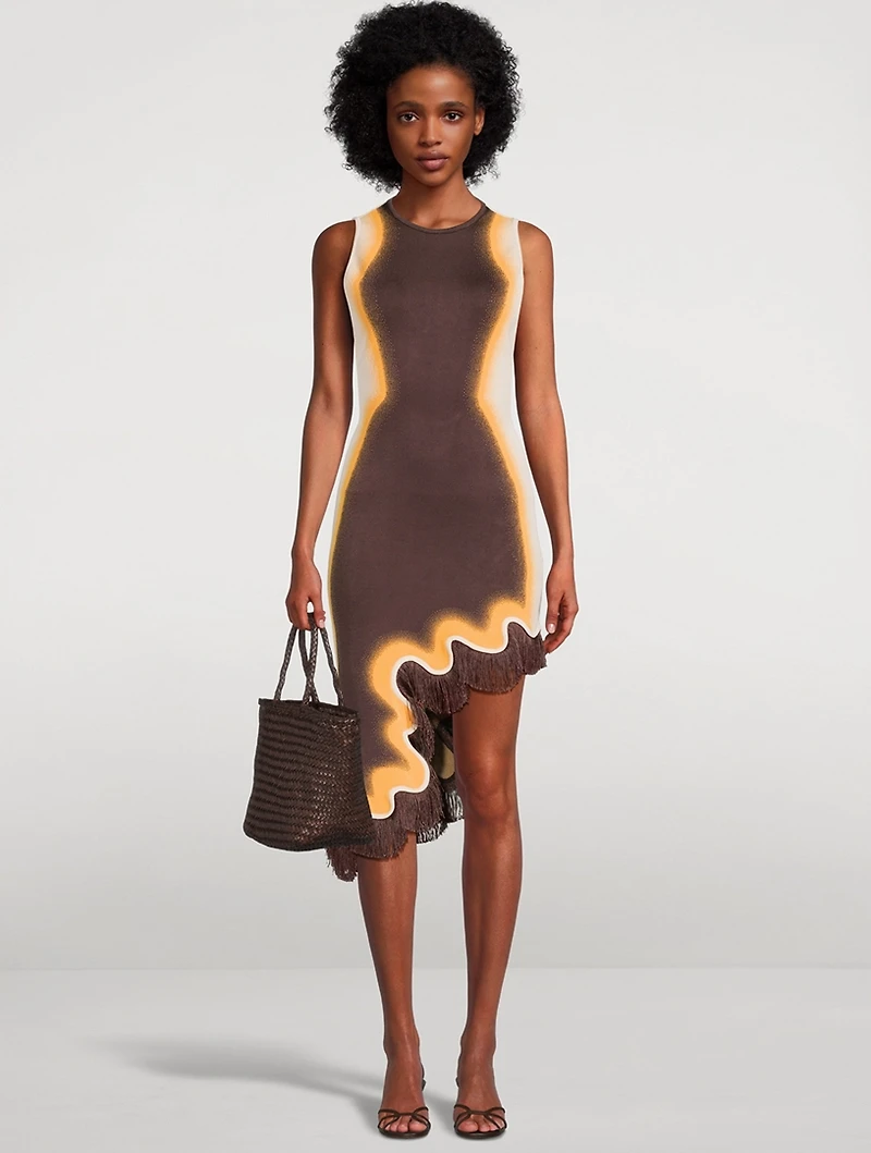 Lotus Signature Wavy Dress