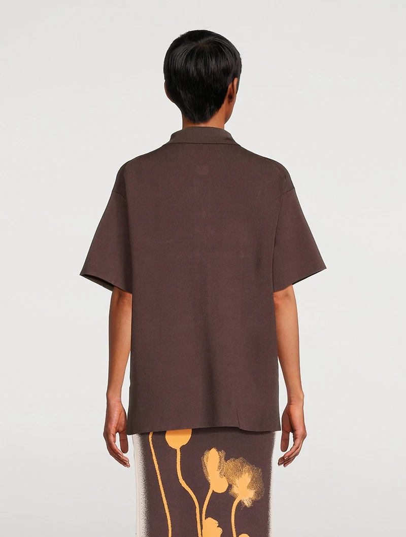 Amber Oversized Polo Shirt