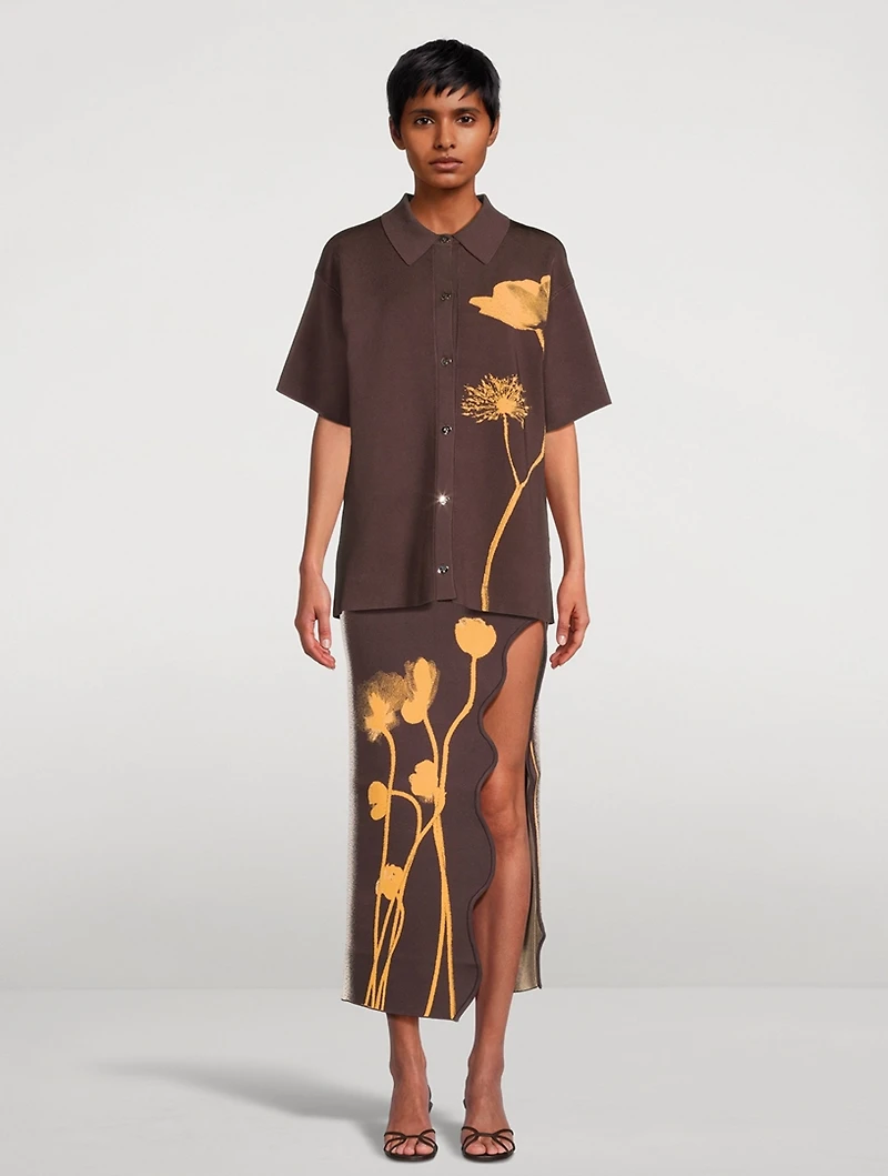Amber Oversized Polo Shirt