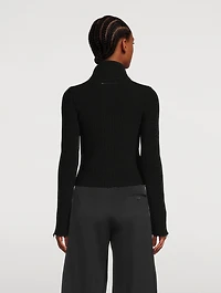 Zip-Front Cardigan