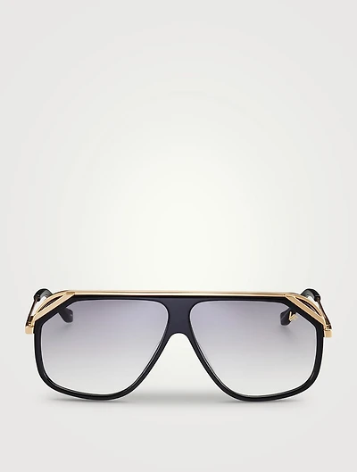Eastwood Oversized Aviator Sunglasses