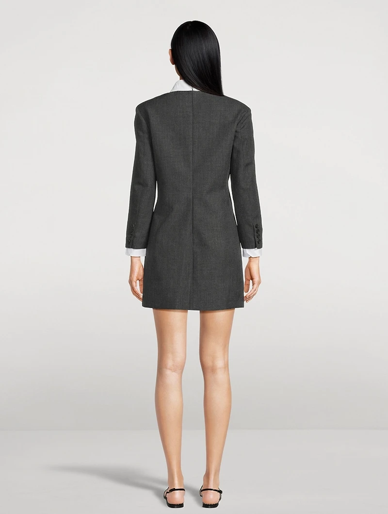 Wool Shift Dress