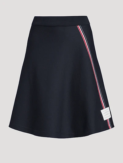 Cotton Midi Skirt