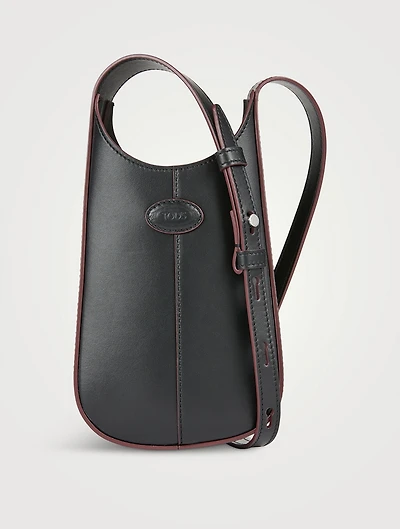 Micro Di Leather Crossbody Bag