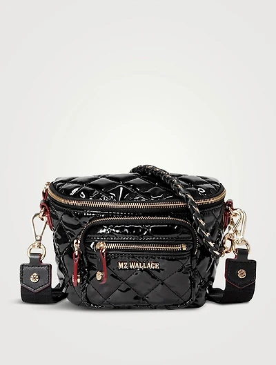 Micro Crosby Patent Sling Bag