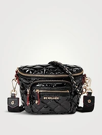 Micro Crosby Patent Sling Bag
