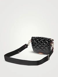 Micro Crosby Patent Sling Bag