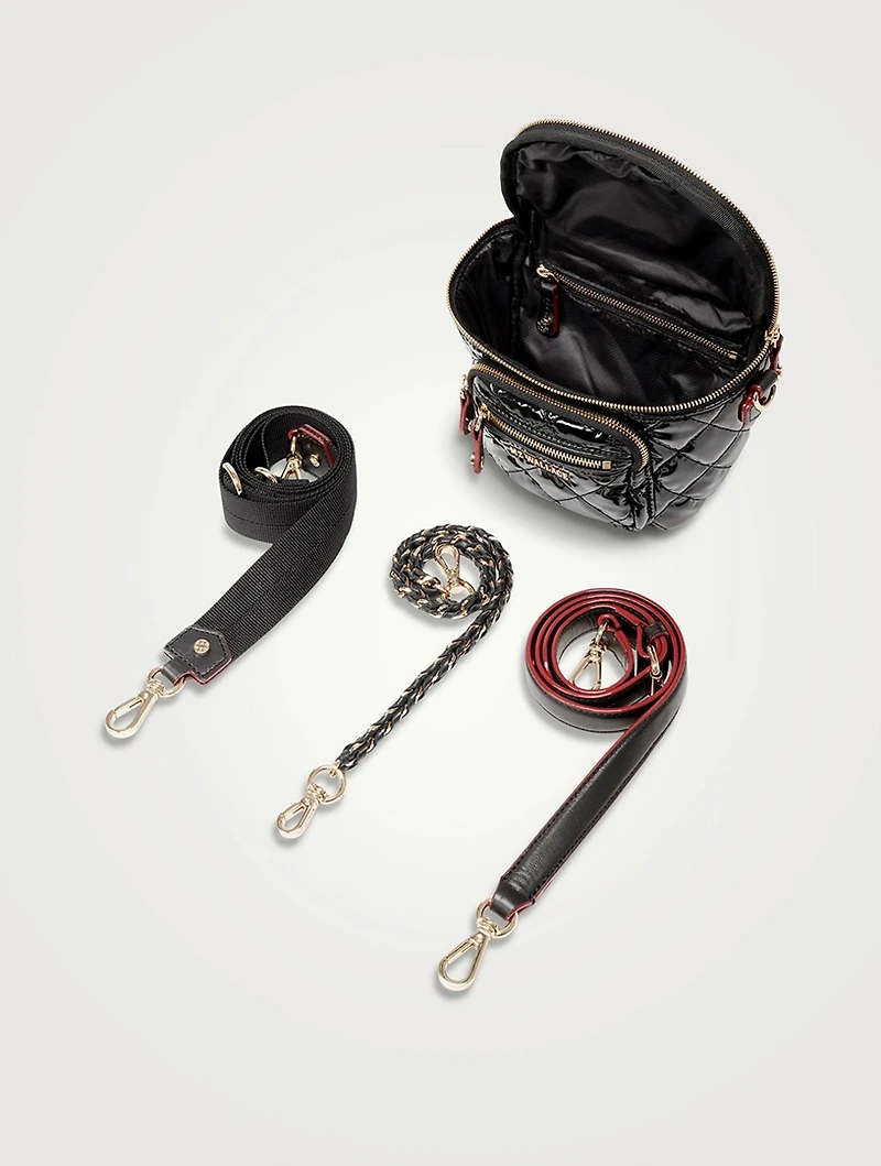Micro Crosby Patent Sling Bag